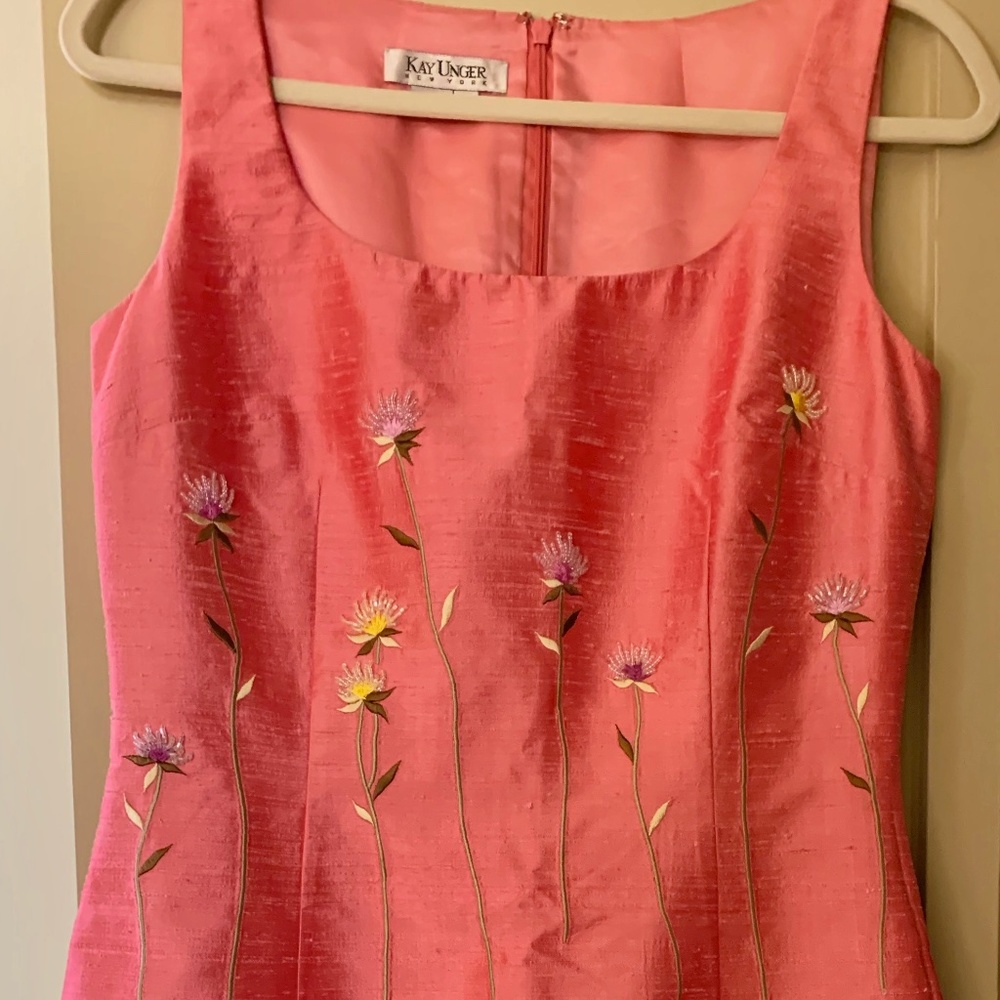Kay Unger Vintage silk dress